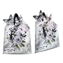 AALL & Create - 12x12 Paper Pack - Inkblot Meadow - Speckled Vellum