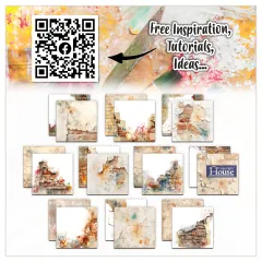 AALL & Create - 12x12 Paper Pack - Surface Marks