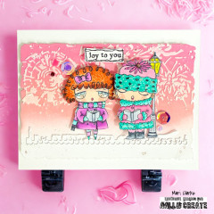 Stencil Nr. 253 - 6x6 - Petal Cipher - Drip Pulse