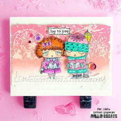 Stencil Nr. 253 - 6x6 - Petal Cipher - Drip Pulse