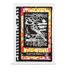 Stencil Nr. 268 - 6x6 - Typestorm Mathpunk - Mathpunk by Autour De Mwa & Co