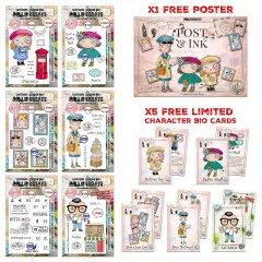 Aall & Create Clear Stamps Bundle - Post & Ink by Janet Klein