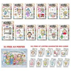 Aall & Create Clear Stamps Bundle - Season Of Sparkle by Janet Klein