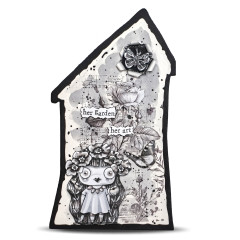 Rub-Ons Nr. 19 - Whispering Botanica - Edgy Botanica