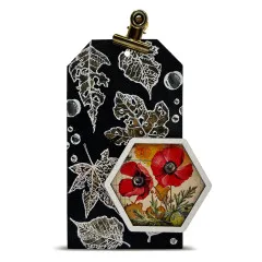 Rub-Ons Nr. 23 - Dancing Poppies