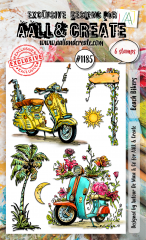 Clear Stamps Nr. 1185 - Beach Bikers