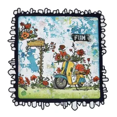 Clear Stamps Nr. 1185 - Beach Bikers