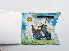 Clear Stamps Nr. 1185 - Beach Bikers