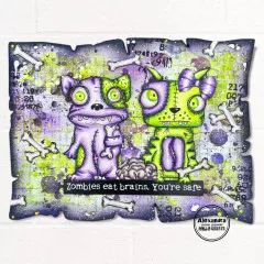 Clear Stamps Nr. 1202 - Zombie Night