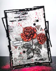 Clear Stamps Nr. 1251 - Rosey Daze