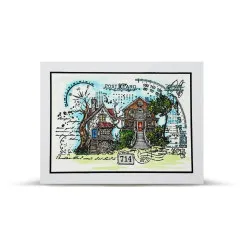 Clear Stamps Nr. 1257 - Whimsy Dwellings - Scenic Script