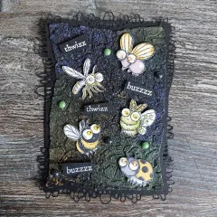 Clear Stamps Nr. 1301 - Witchlets & Weirdlings - Creepy Crawlies