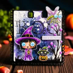 Clear Stamps Nr. 1301 - Witchlets & Weirdlings - Creepy Crawlies