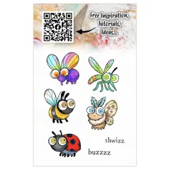 Clear Stamps Nr. 1301 - Witchlets & Weirdlings - Creepy Crawlies