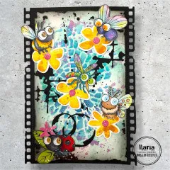 Clear Stamps Nr. 1301 - Witchlets & Weirdlings - Creepy Crawlies