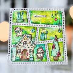 Clear Stamps Nr. 1316 - Twinkles & Tidings - Holiday House