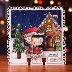 Clear Stamps Nr. 1318 - Twinkles & Tidings - Carols and Cancellations