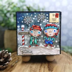 Clear Stamps Nr. 1319 - Twinkles & Tidings - Carols and Cancellations