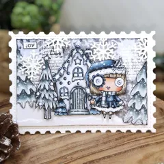Clear Stamps Nr. 1319 - Twinkles & Tidings - Carols and Cancellations