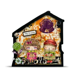 Clear Stamps Nr. 1319 - Twinkles & Tidings - Carols and Cancellations