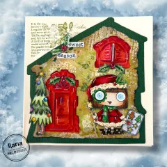 Clear Stamps Nr. 1319 - Twinkles & Tidings - Carols and Cancellations