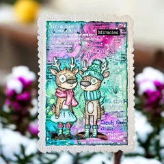 Clear Stamps Nr. 1319 - Twinkles & Tidings - Carols and Cancellations