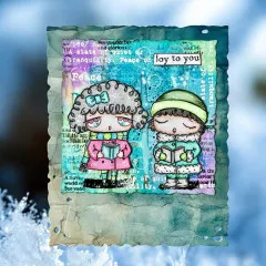 Clear Stamps Nr. 1319 - Twinkles & Tidings - Carols and Cancellations