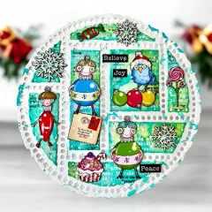 Clear Stamps Nr. 1319 - Twinkles & Tidings - Carols and Cancellations