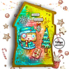 Clear Stamps Nr. 1319 - Twinkles & Tidings - Carols and Cancellations