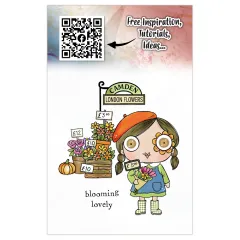 Clear Stamps Nr. 1323 - Postcards from London - Camden Flower Market