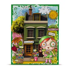 Clear Stamps Nr. 1323 - Postcards from London - Camden Flower Market