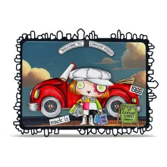 Clear Stamps Nr. 1324 - Postcards from London - Carnaby Street