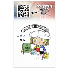 Clear Stamps Nr. 1324 - Postcards from London - Carnaby Street