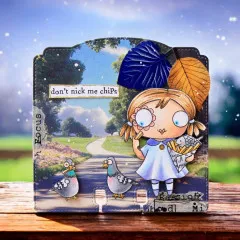 Clear Stamps Nr. 1325 - Postcards from London - Fish 'n Chips