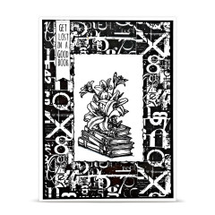 Clear Stamps Nr. 1331 - Scribble Away - Letter Party by Autour De Mwa & Co