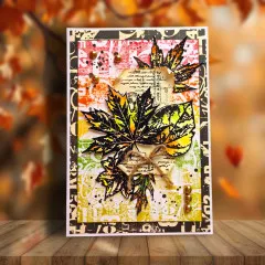 Clear Stamps Nr. 1331 - Scribble Away - Letter Party by Autour De Mwa & Co