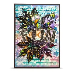 Clear Stamps Nr. 1332 - Scribble Away - Scribble Splash by Autour De Mwa & Co