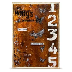 Clear Stamps Nr. 1333 - Scribble Away - Dizzy Digits by Autour De Mwa & Co