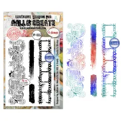 Clear Stamps Nr. 1335 - Through the Lens - Circles & Strokes by Autour de Mwa & Co