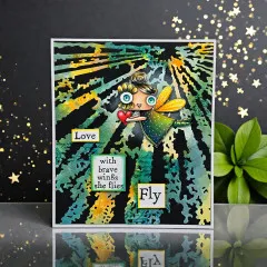 Clear Stamps Nr. 1338 - Postcard Sky - Postcard Shuffle