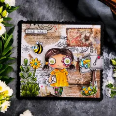 Clear Stamps Nr. 1338 - Postcard Sky - Postcard Shuffle