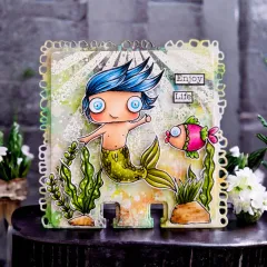 Clear Stamps Nr. 1340 - Postcard Sky - Twilight Sky