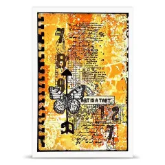 Clear Stamps Nr. 1341 - Geometric Gazette - Bee Geometry by Autour De Mwa & Co