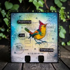 Clear Stamps Nr. 1341 - Geometric Gazette - Bee Geometry by Autour De Mwa & Co