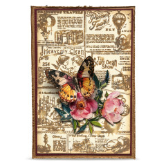 Clear Stamps Nr. 1342 - Geometric Gazette - The Daily News by Autour De Mwa & Co