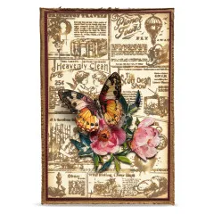 Clear Stamps Nr. 1342 - Geometric Gazette - The Daily News by Autour De Mwa & Co