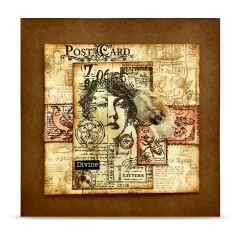 Clear Stamps Nr. 1343 - Geometric Gazette - Global Gazette by Autour De Mwa & Co