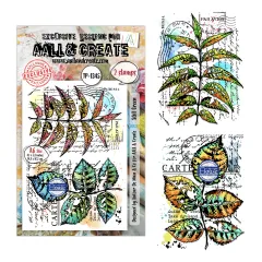 Clear Stamps Nr. 1345 - Hearted Nature - Still Green by Autour De Mwa & Co