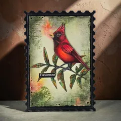Clear Stamps Nr. 1345 - Hearted Nature - Still Green by Autour De Mwa & Co