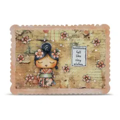 Clear Stamps Nr. 1354 - Petals & Ink - A Moment To Blossom